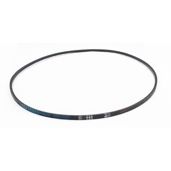 D&D 3L565 FHP V-Belt, 56.5 in Outside Length, 3/8 in Top Width, 7/32 in Thickness, 1 Ribs 3L565 - main